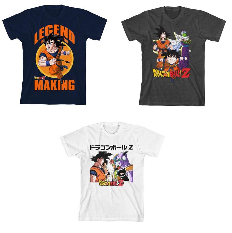 DBZ YOUTH T-SHIRT 3PK