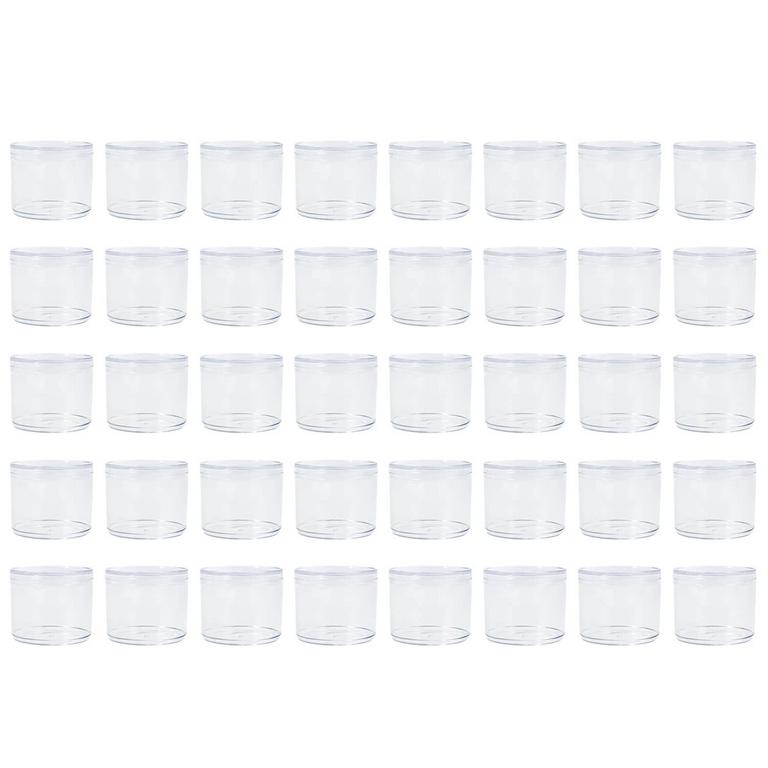 40PCS PLASTIC JARS