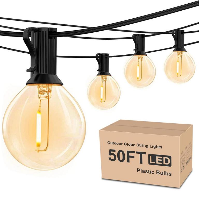 RTTY 50FT LED PATIO LIGHTS