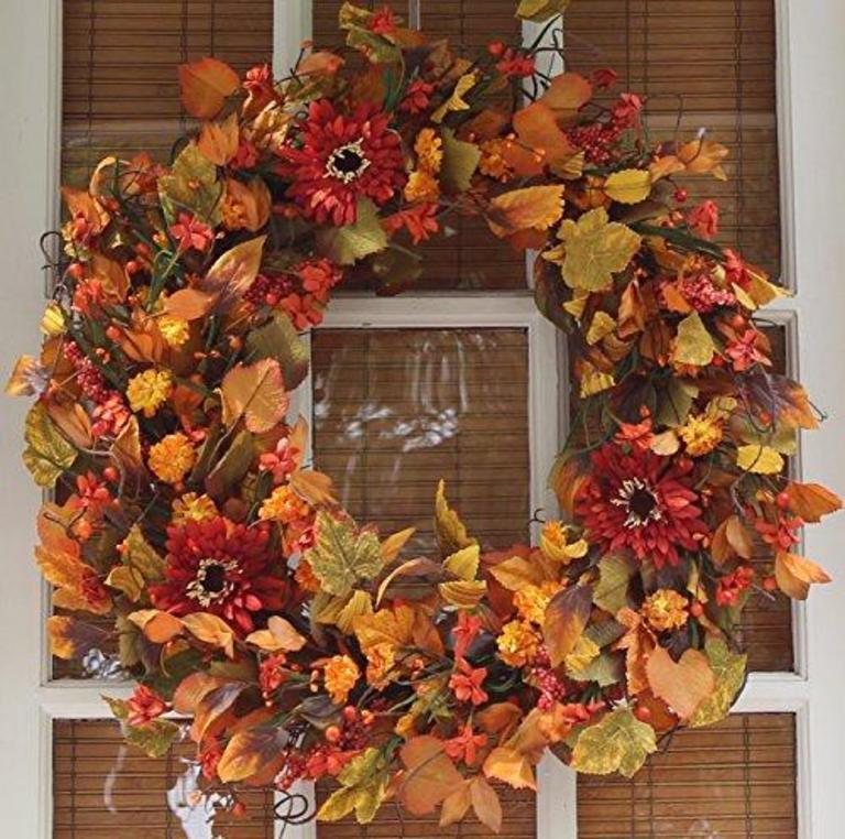 WREATH DEPOT 24" AUTUMN WREATH