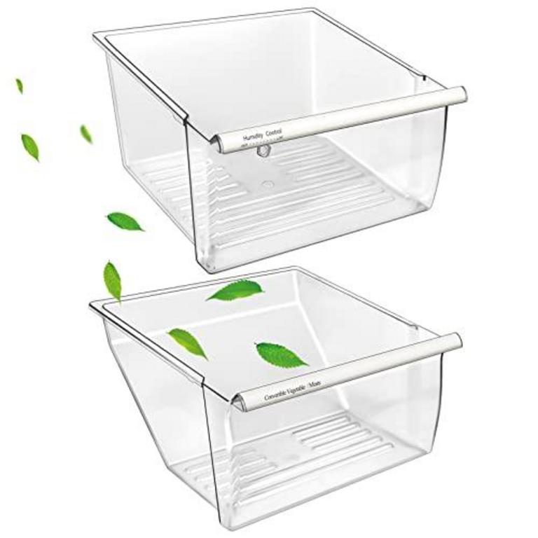 2 UNION FRIDGE CRISPER DRAWERS