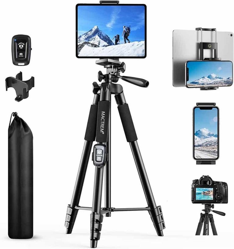 2 MACTREM 65'' PHONE TRIPODS