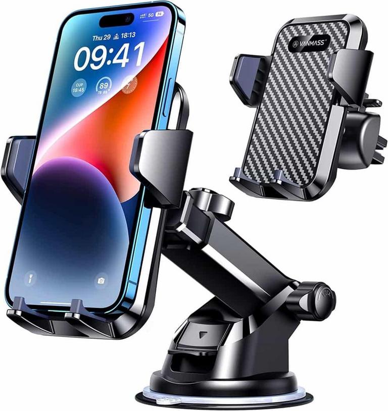 2 VANMASS CAR PHONE MOUNTS