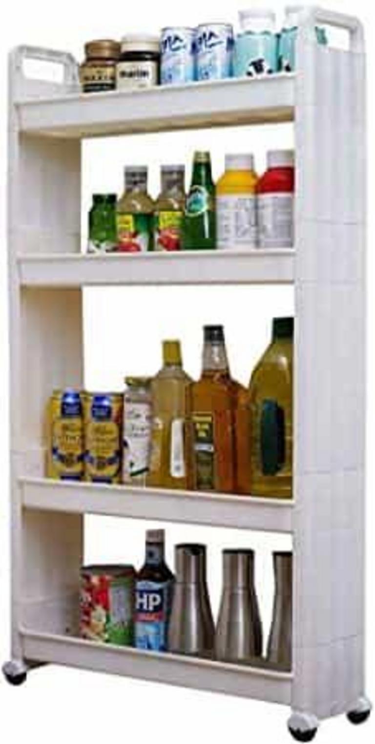 BAOYOUNI 4-TIER ROLLING CART