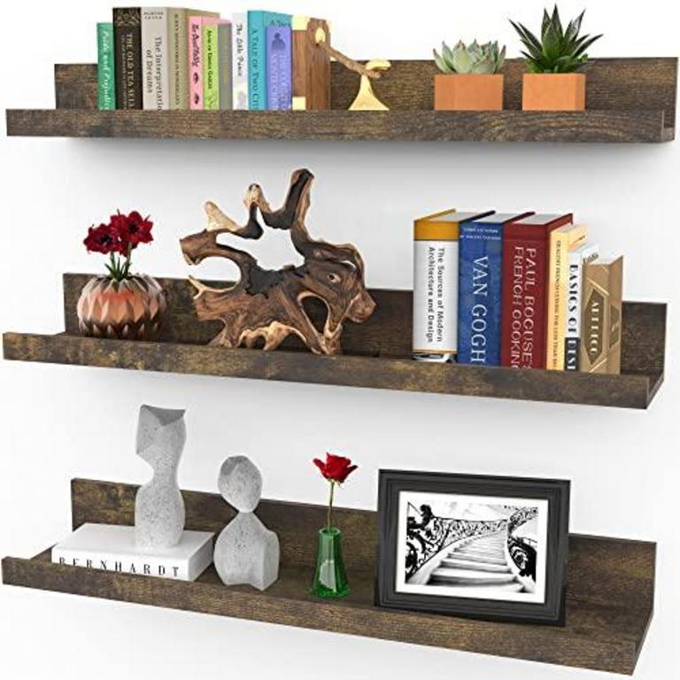 3 ICONA BAY 24'' WALL SHELVES