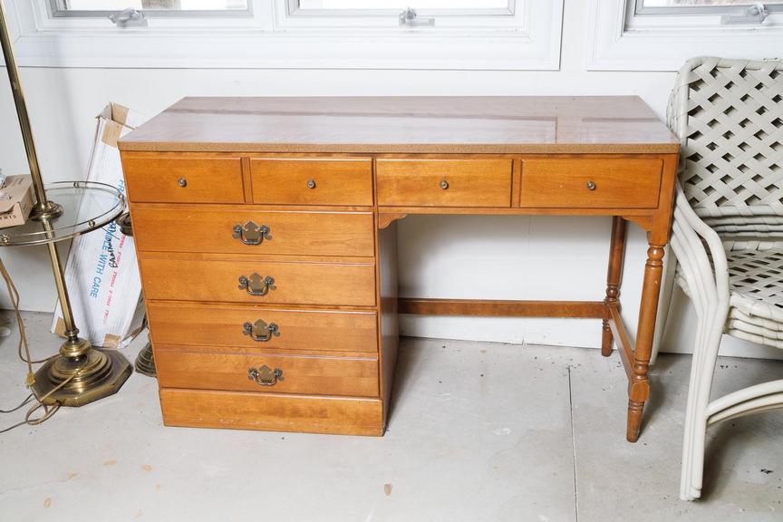 Vintage ethan allen deals desk