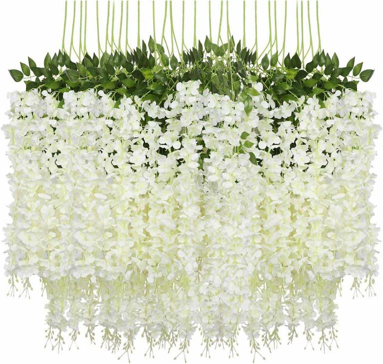 24 PAUWER HANGING FLOWERS