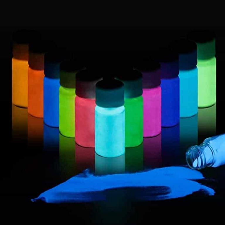 36 GLOW IN THE DARK POWDERS