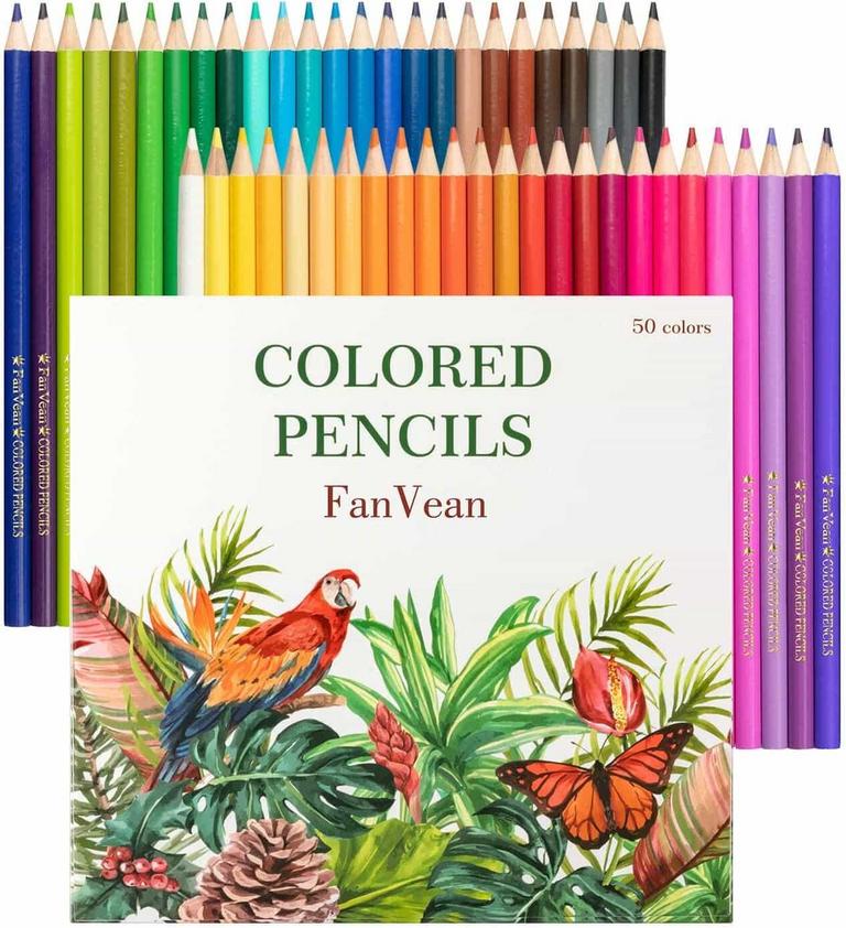 5 FANVEAN COLORED PENCIL PKS