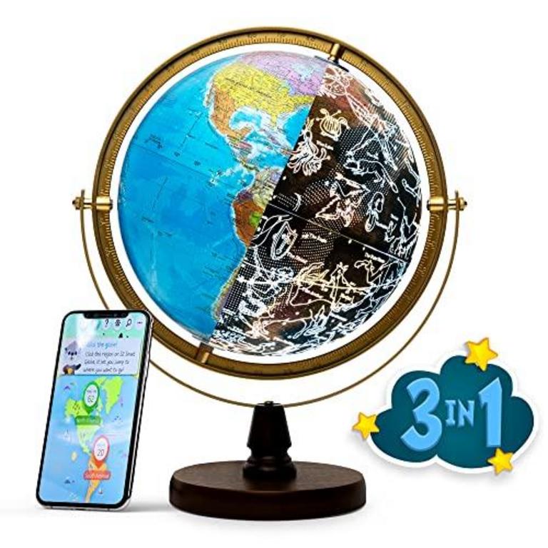 SJSMARTGLOBE 10'' WORLD GLOBE