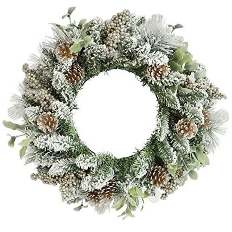 UMART 24'' CHRISTMAS WREATH
