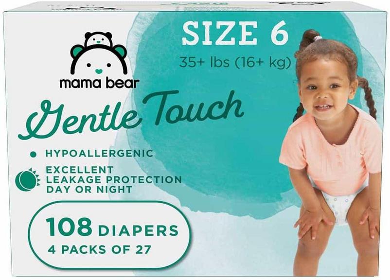 108 MAMA BEAR SZ-6 DIAPERS