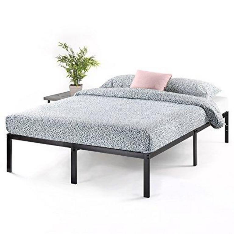 METAL 14'' PLATFORM BED FRAME