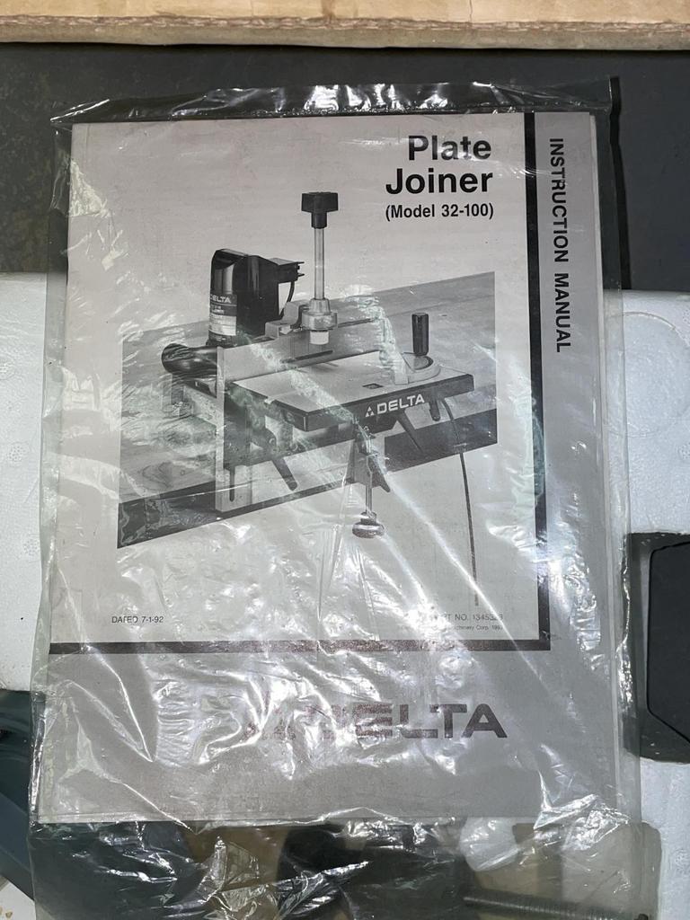 Auction Ohio Delta Plate Joiner