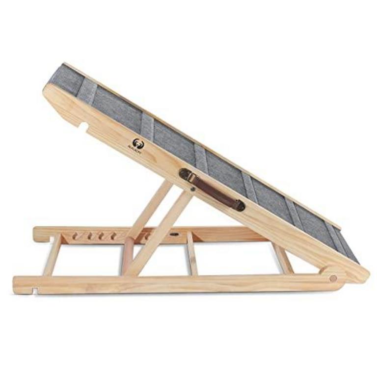 ALALACPY 14"-26" WOOD PET RAMP