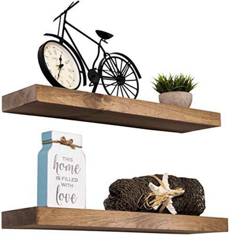 2 IMPERATIVE DECOR 24” SHELVES