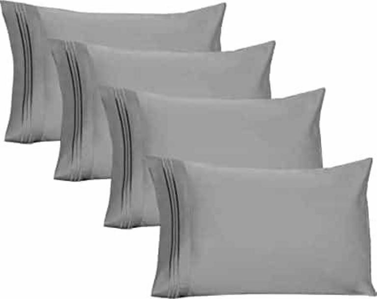 8 YIYEA KING SZ PILLOW CASES