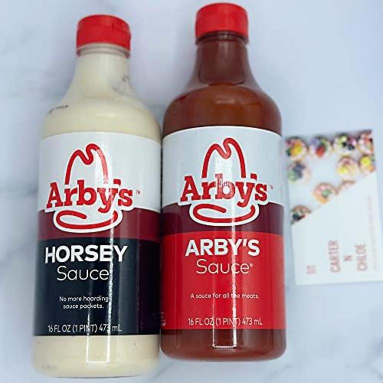 2 PAIR ARBY'S & HORSEY SAUCE