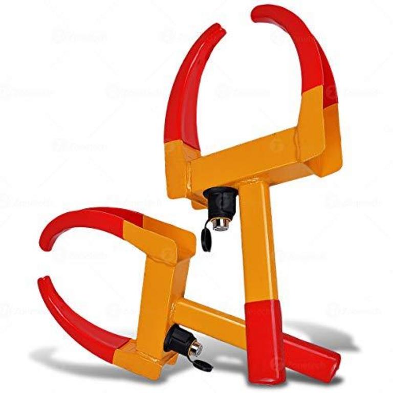 WHEEL LOCK SECURITY TIRE CLAMP