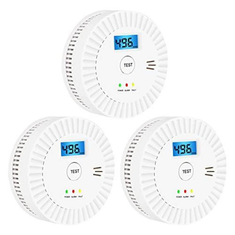 3 BQQZHZ SMOKE DETECTORS