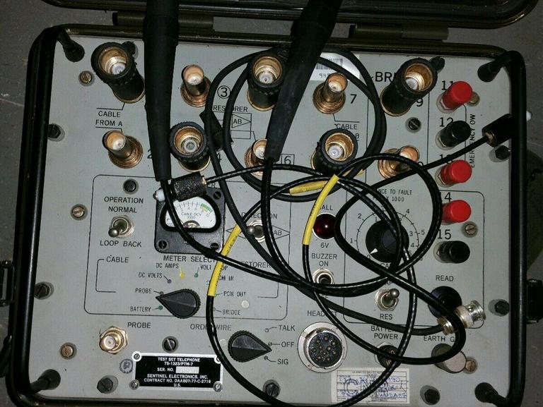 Auction Ohio Vintage Telephone Test Set