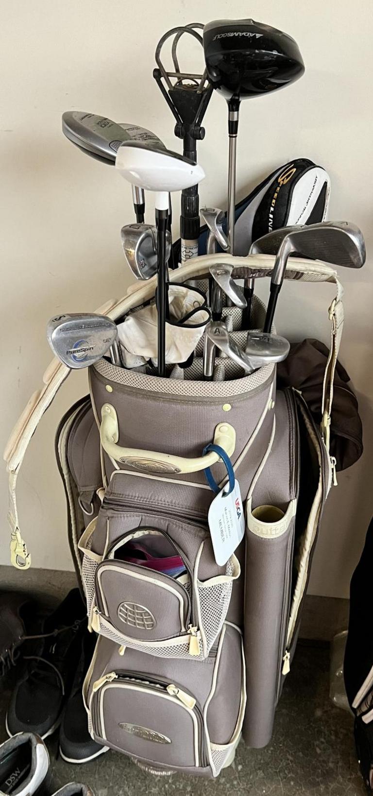 Auction Ohio Adams Golf Clubs Set