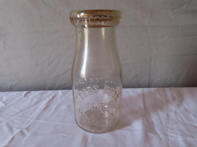 Auction Ohio Deeds Dairy Milk Bottle