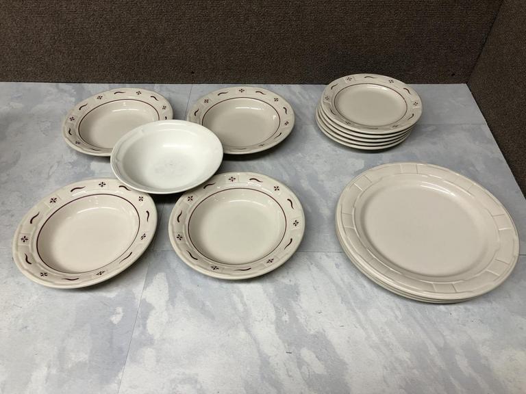 Auction Ohio Longaberger Dishes