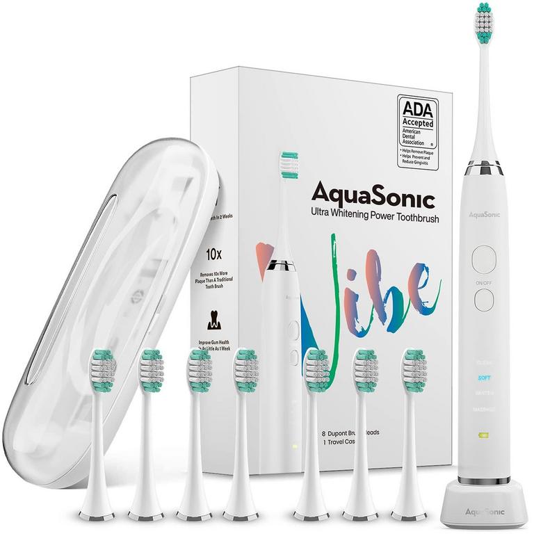AQUASONIC WHITENING TOOTHBRUSH