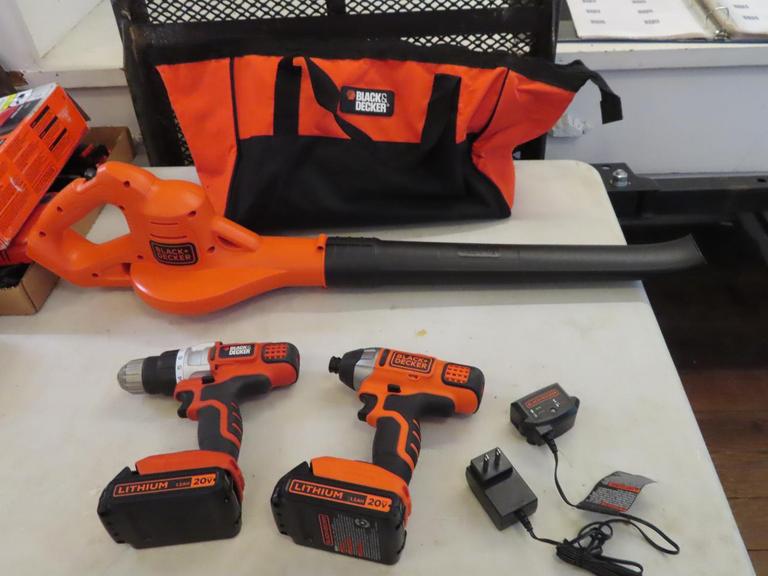 Auction Ohio Black and Decker Tool Set