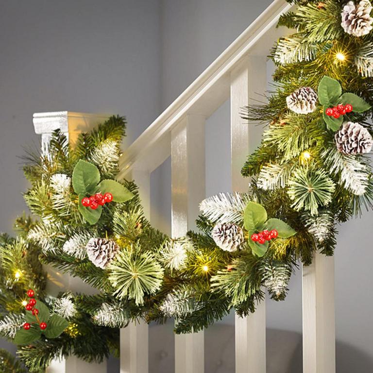 SHARECONN 9' CHRISTMAS GARLAND
