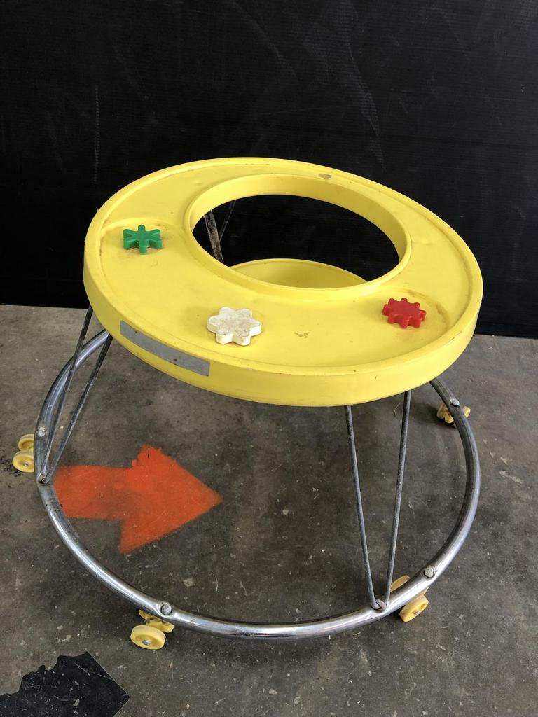 Retro store baby walker