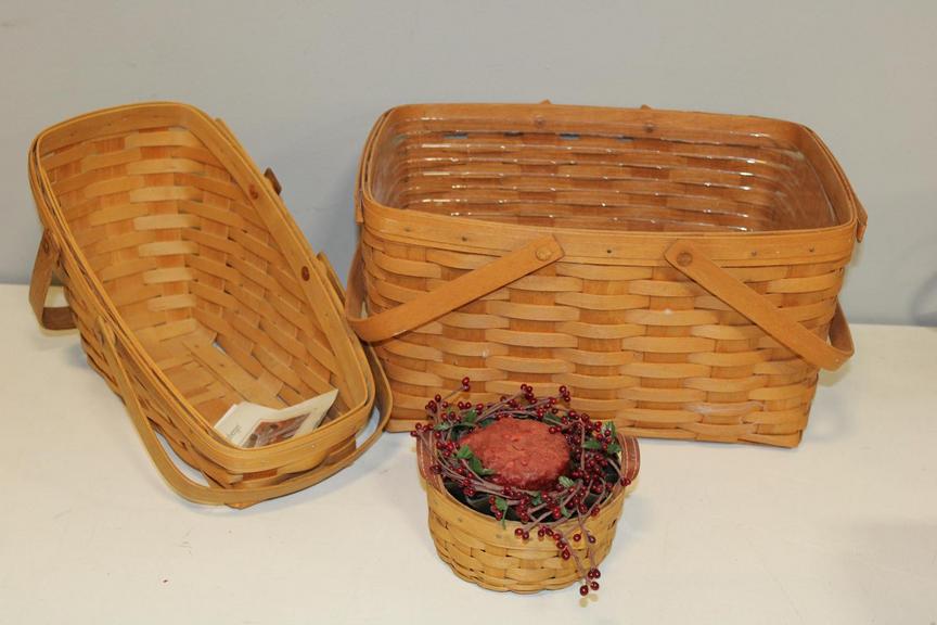 Auction Ohio Longaberger Baskets