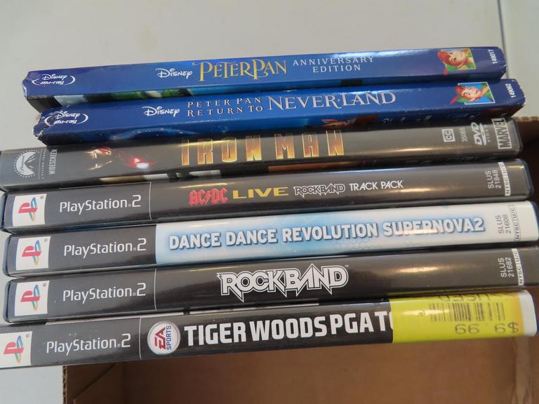 Auction Ohio PlayStation 2 Games & DVD's