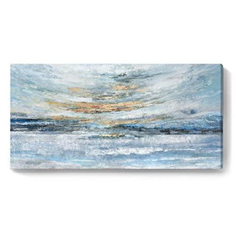 ABSTRACT WALL ART 48''X24''