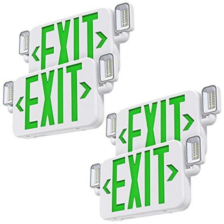 4 SITISFI EXIT SIGN LIGHTS