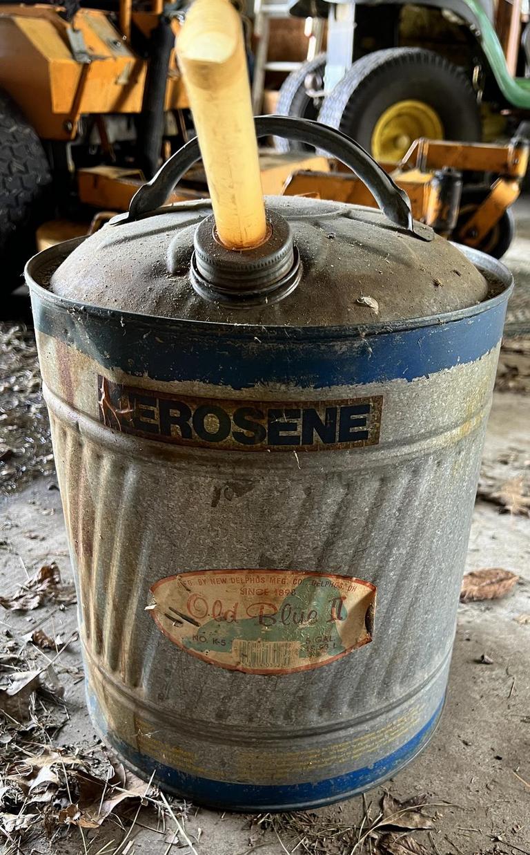 Auction Ohio Vintage Kerosene Can