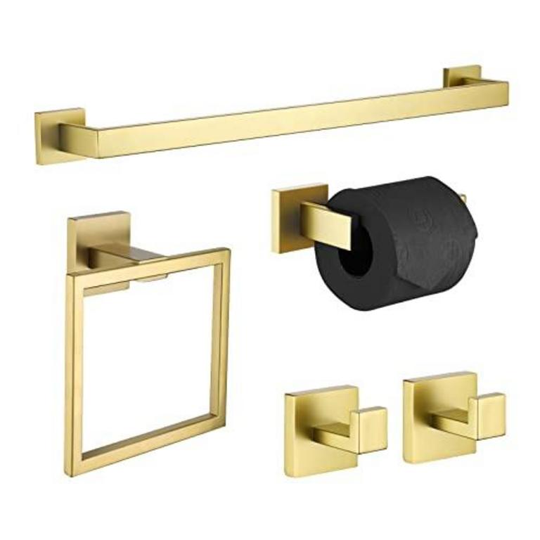 LANC 5PC BATHROOM HARDWARE SET
