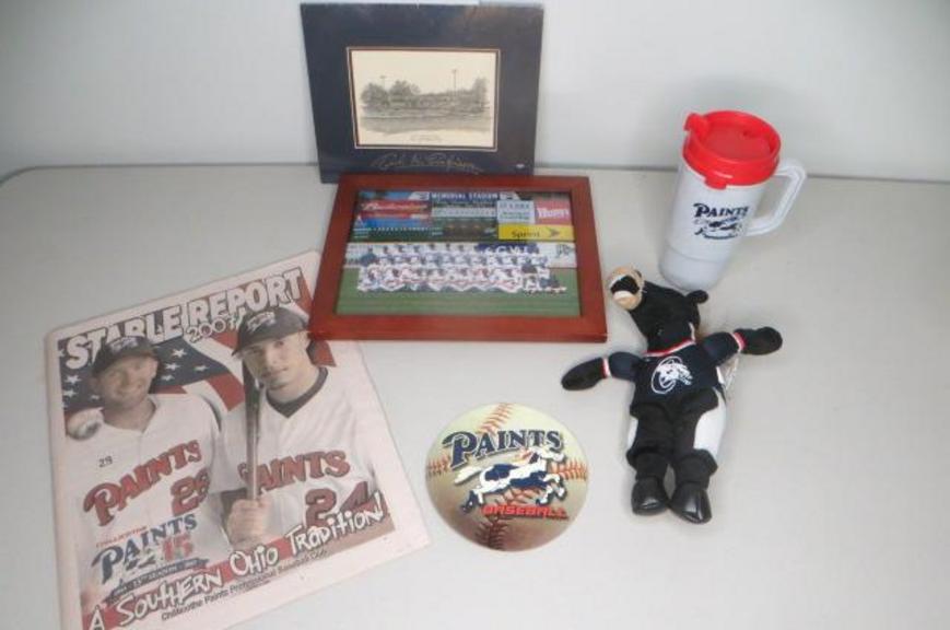 Auction Ohio Chillicothe Paints Memorabilia