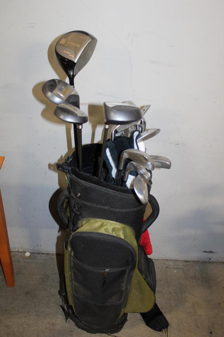 Auction Ohio Golf Clubs & Bag