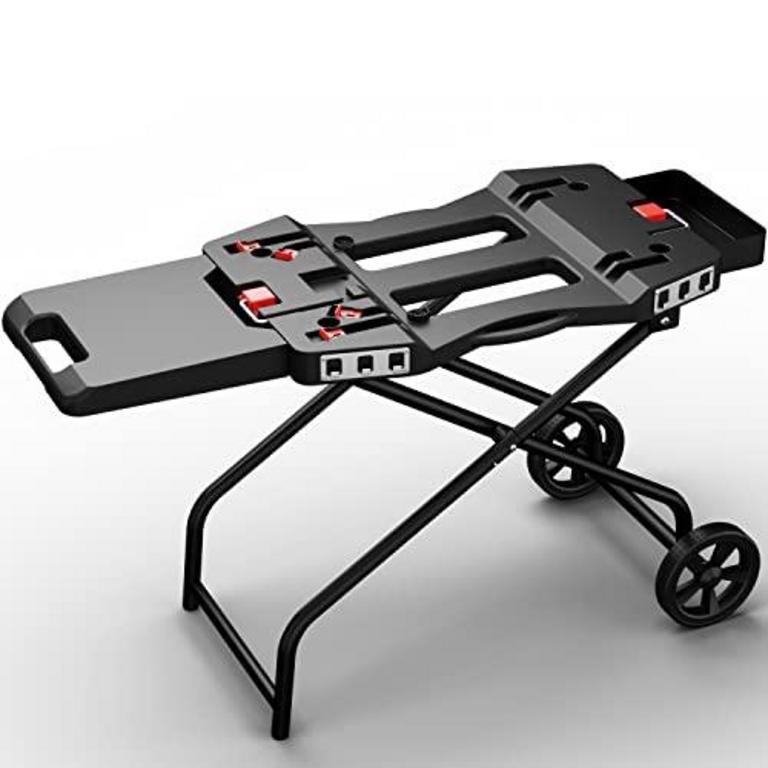 Zipperbuy HISENCN PORTABLE GRILL CART