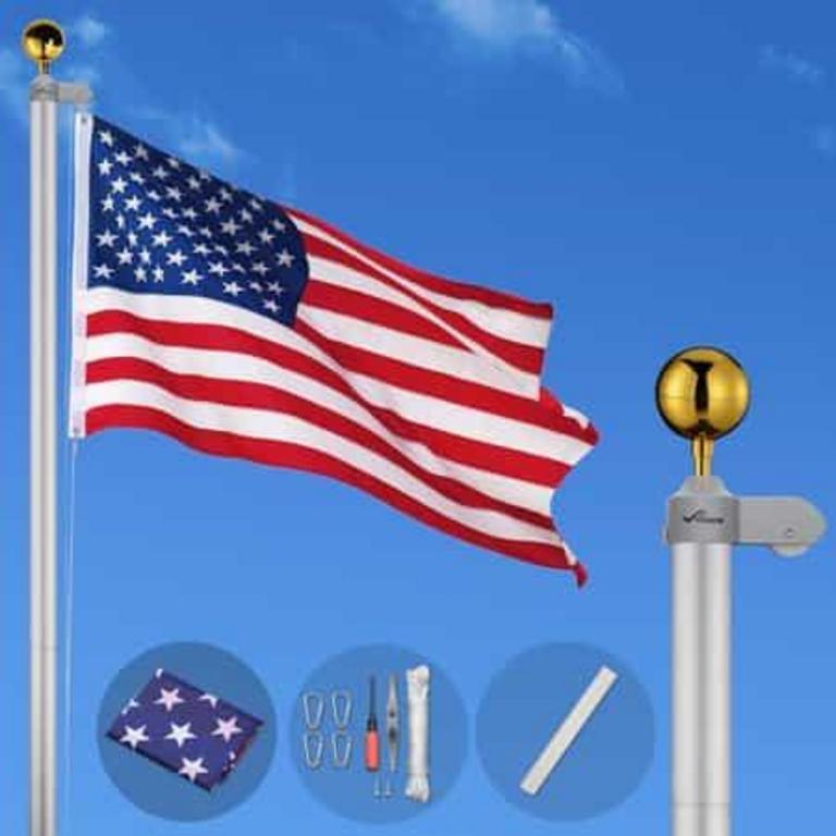 YESHOM 20' FLAGPOLE KIT