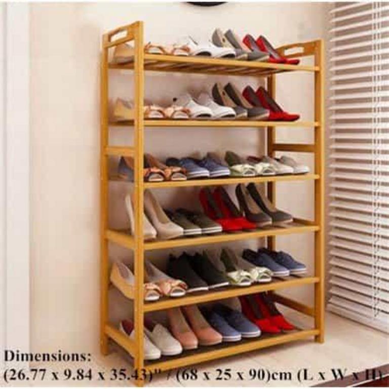 ZIMTOWN 6-TIER SHOE SHELF