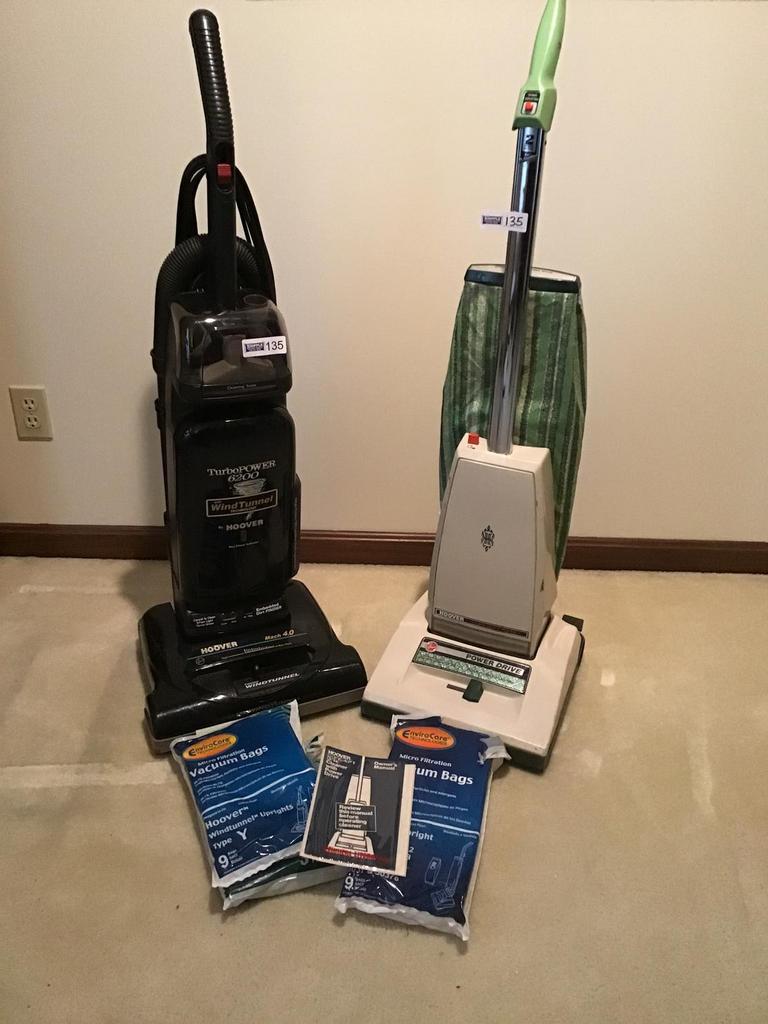 Auction Ohio Hoover Vacuums, Bags