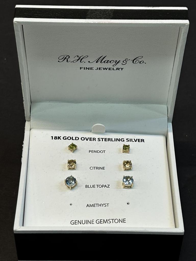 Giani Bernini earrings 18K gold over sterling silver in 2023