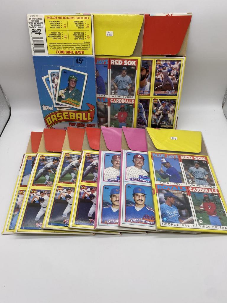 Auction Ohio Topps Baseball Card Sleeves