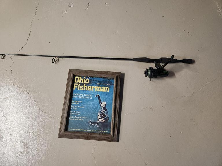 Auction Ohio Fishing Pole & Reel