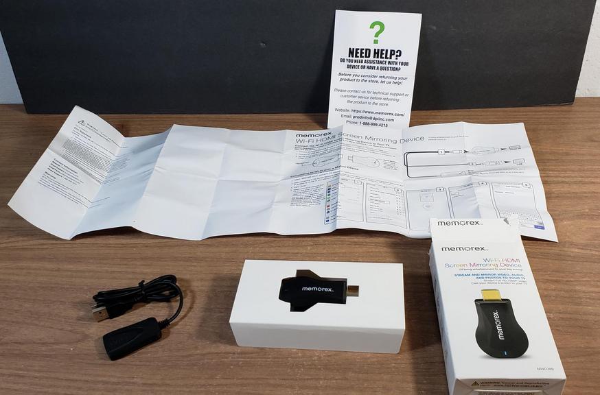 Auction Ohio Memorex WiFi HDMI