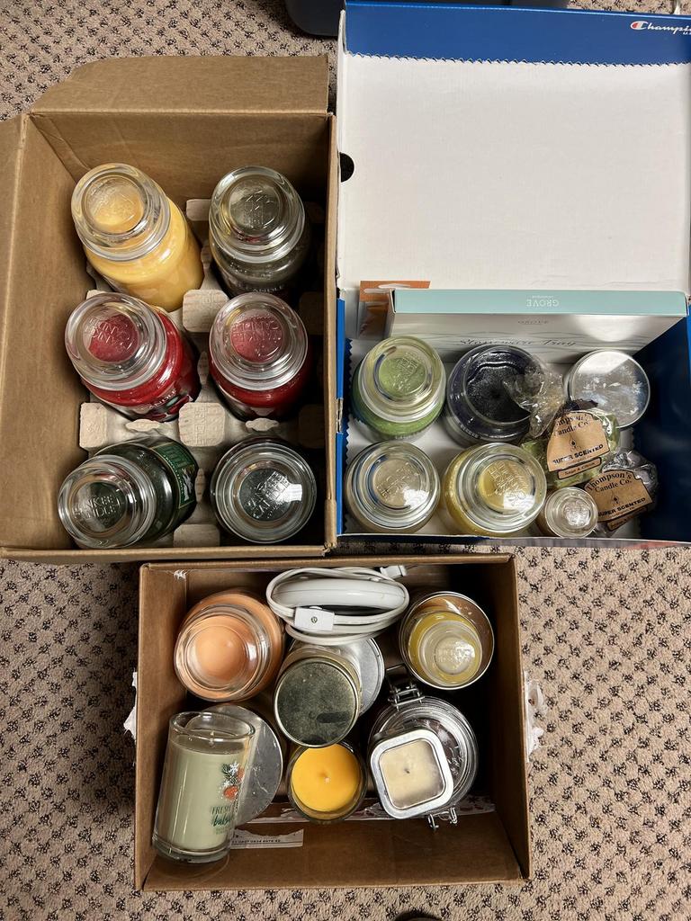 Auction Ohio Candles