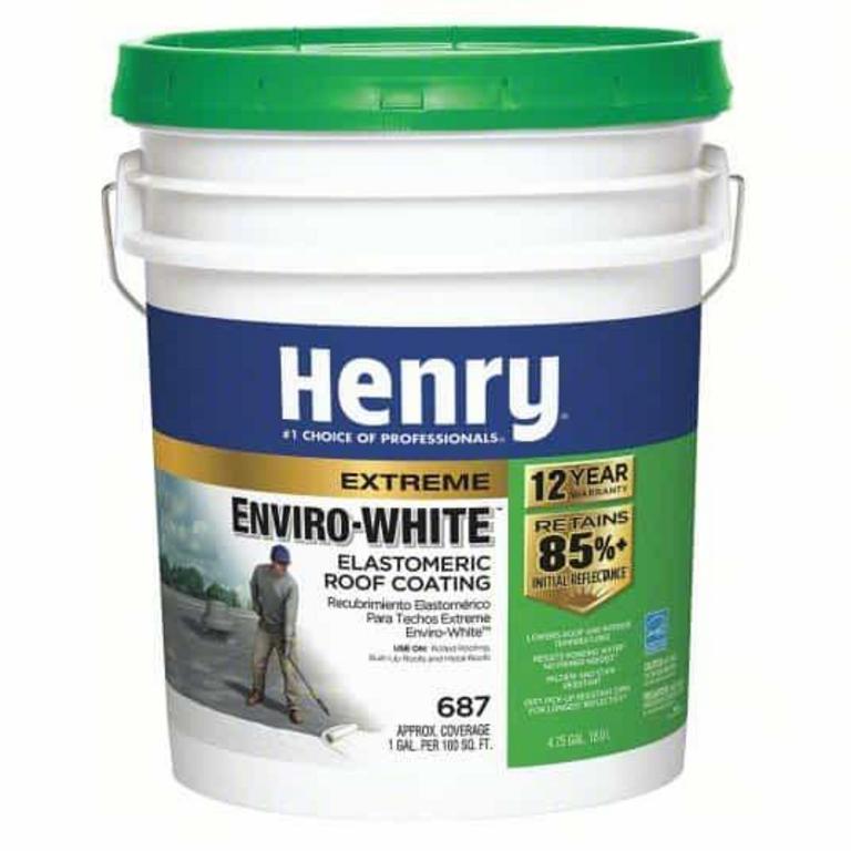 HENRY 4.75-GAL ROOF COATING